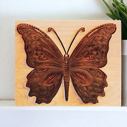 Cherry - 9 x 6  - Butterfly  3D